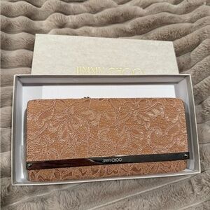 New Jimmy Choo Clutch/crossbody w/COA